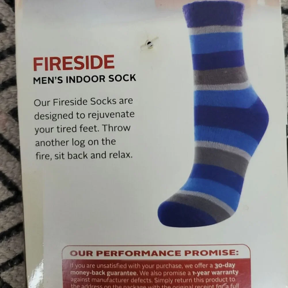 FIRESIDE ALOE INFUSED INSIDE SOCK, SZ 8-12.5